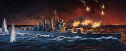 uss helena (cl-50) fan art