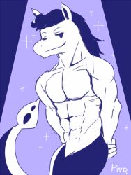 aaron (undertale) from undertale by powaro02