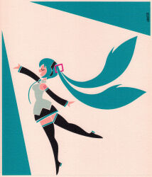 hatsune miku from vocaloid