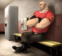 heavy (tf2) from team fortress 2 by lintufriikki