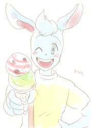 nice cream guy from undertale by powaro02