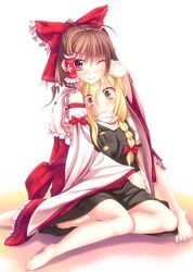 hakurei reimu from touhou by ina (artist)