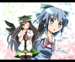cirno from touhou by pakapom
