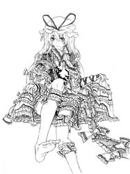 yakumo yukari from touhou by antediluvian