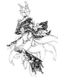 yakumo ran from touhou by antediluvian