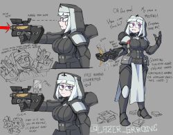 adepta sororitas from warhammer 40k by lazer groove