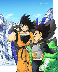 son goku from dragon ball by senka-san