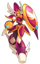 shield knight from mega man (series) by ultimatemaverickx