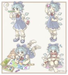 cirno from touhou by chigu