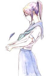 kasaki nozomi from hibike! euphonium