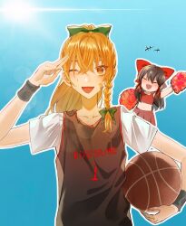 hakurei reimu from touhou by aihara-rina