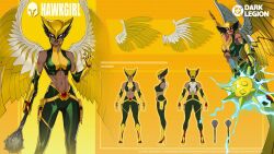 hawkgirl from dc comics