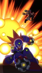 blast man from mega man (classic) by ultimatemaverickx