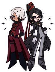 dante (devil may cry) from bayonetta