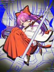 hakurei reimu from highly responsive to prayers