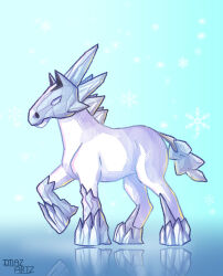 glastrier from pokemon by imazartz