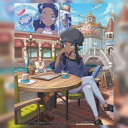 nessa (pokemon) from pokemon by gunjima souichirou