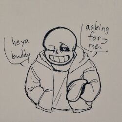 sans (undertale) from undertale by arn359