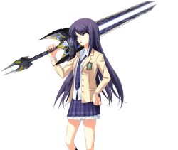 aoi sena from chaos;head by matsuo yukihiro