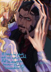 elias bouchard from the magnus archives by blackberreh-art