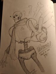 papyrus (undertale) from undertale by ivy (skeletonsisters38828)