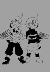 chara (undertale) from undertale by heiwachan