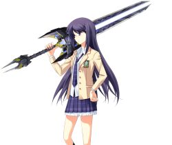 aoi sena from chaos;head by matsuo yukihiro