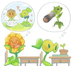 peashooter (plants vs. zombies) from plants vs. zombies