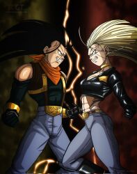 android 18 from dragon ball