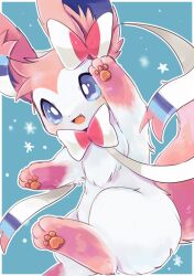 sylveon from pokemon by choko (sweetpocket)