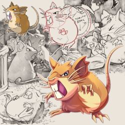 raticate from pokemon by shoupitsuki