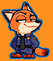 nick wilde from zootopia by bkub