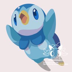 piplup from pokemon by akira (akira art poke)
