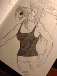 undyne from undertale by ivy (skeletonsisters38828)