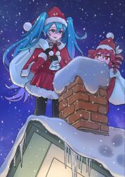 hatsune miku from christmas