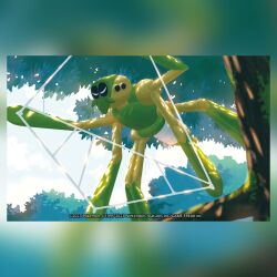 spidops from pokemon by katou oswaldo