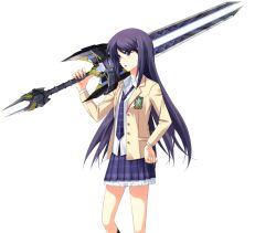 aoi sena from chaos;head by matsuo yukihiro