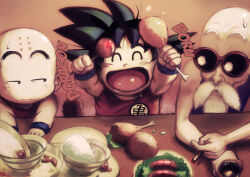 kuririn from dragon ball by lehuss
