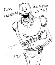 papyrus (undertale) from undertale by goldenautomaton