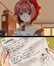sayori (doki doki literature club) from doki doki literature club by mykokampfwagen