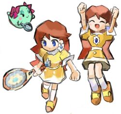 princess daisy from mario tennis by rakugaki shitagari-ya