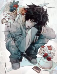 l (death note) from death note by itssanlee