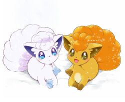 alolan vulpix from pokemon by aimi (aimia492)