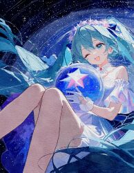 hatsune miku from vocaloid