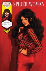 jessica drew from marvel by jen bartel