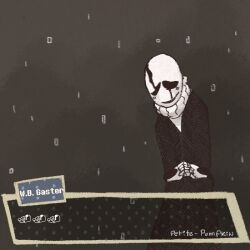 w.d. gaster from undertale by petite-pumpkin