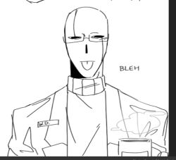 w.d. gaster from undertale by eliasvrk