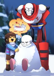 frisk (undertale) from undertale by august minner
