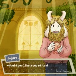 asgore dreemurr from undertale by petite-pumpkin