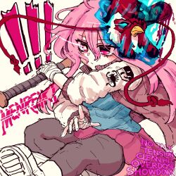 hata no kokoro from touhou by rampa93